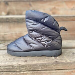 Piumestudio Luna Black Puffy Ankle Boots Size EU 40 / US 9 NEW!